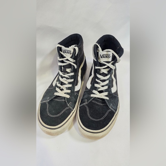 Vans SK8-Hi Black Skate Shoes Hi-Top 721356 Skateboard Mens 8 - Picture 1 of 5